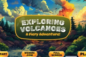 Exploring Volcanoes - A Fiery Adventure! - Video For Kids