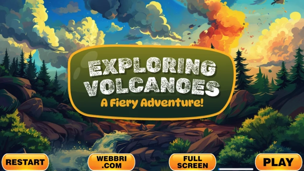 Exploring Volcanoes - A Fiery Adventure! - Video For Kids