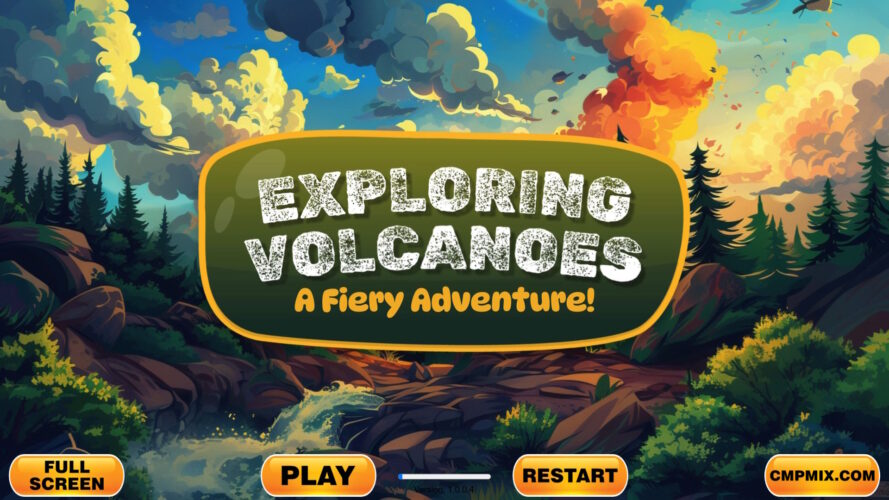 Exploring Volcanoes - A Fiery Adventure! - Video For Kids