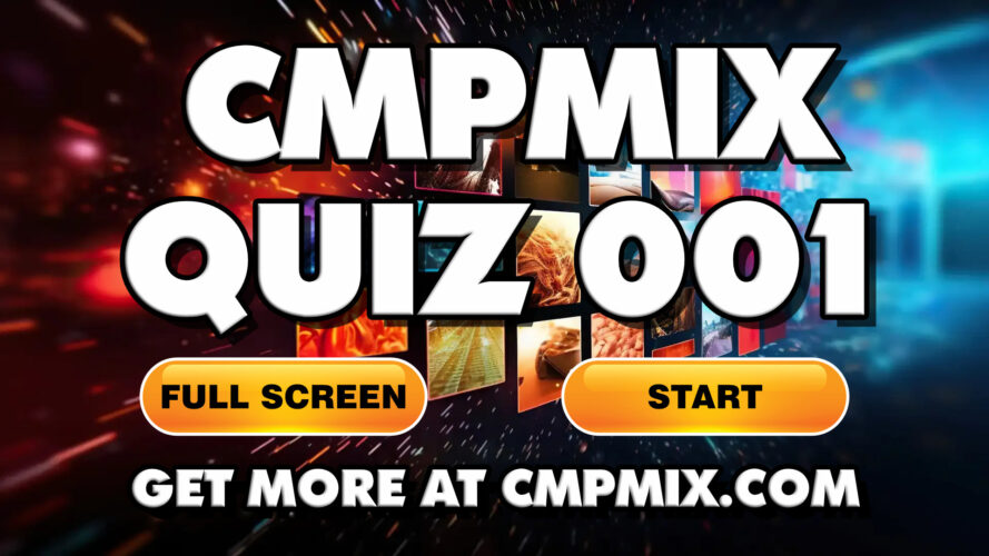 Cmpmix Quiz 001: interactive free quiz with 12 general knowledge questions – Free Browser Game